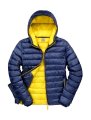 Heren Jas Result Snow Bird Hoodie R194M Navy-Yellow